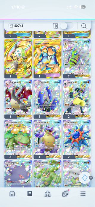 Colección Pokémon TCGP + Pokemon TCGP