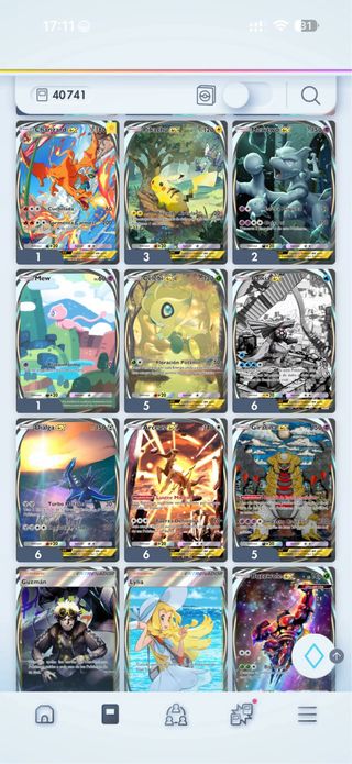Colección Pokémon TCGP + Pokemon TCGP
