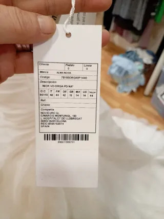 Vestido de Novia Almanovia Talla 44