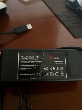 Enchufe de alimentación UK