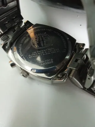 Reloj Fossil BIG TIC BG1015 Azul y Plateado