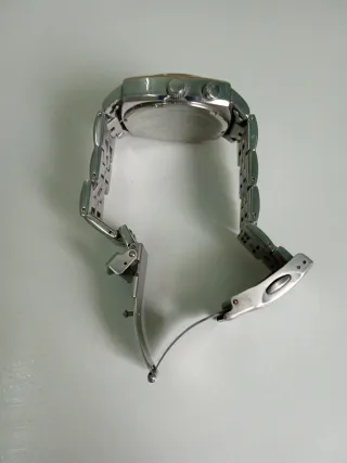 Reloj Fossil BIG TIC BG1015 Azul y Plateado