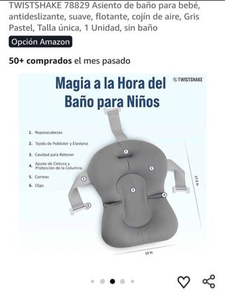 Soporte Plegable Bañera Bebé Twistshake