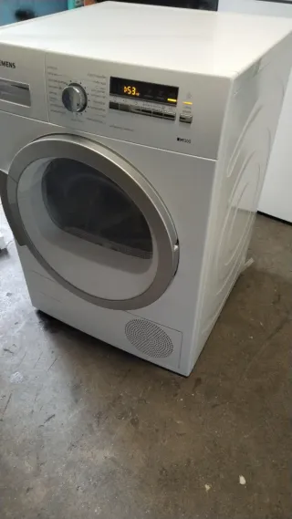 Secadora Siemens Blanca, 9 kilos de secado