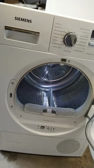 Secadora Siemens Blanca, 9 kilos de secado