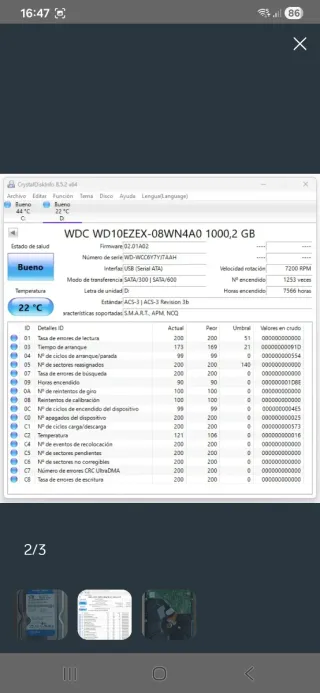 Disco Duro Western Digital 1TB SATA