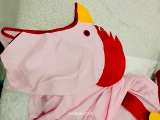 Disfraz Gallina Infantil T-03( 11-14 años)