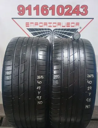 265 40 19 Y GOODYEAR RUEDA AL 90% VIDA UTIL
