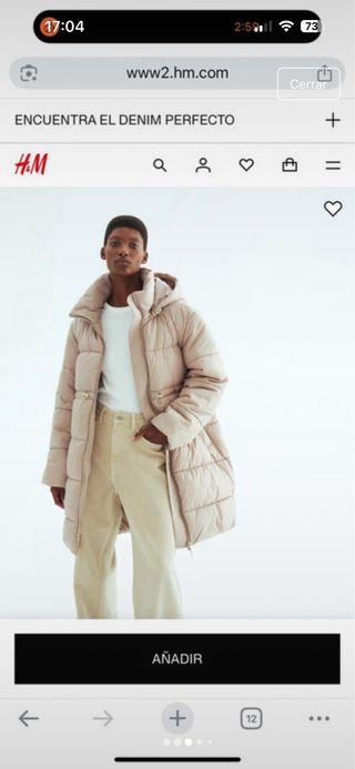 Chaquetón porteo mamá beige talla única