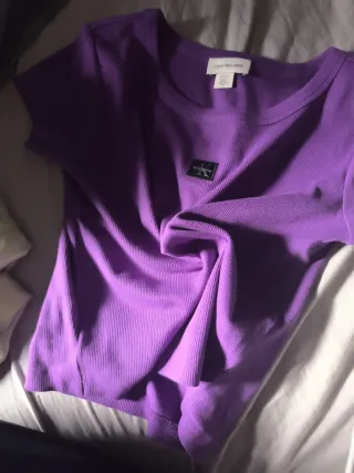 Camiseta morada Calvin Klein Jeans ORIGINAL XS