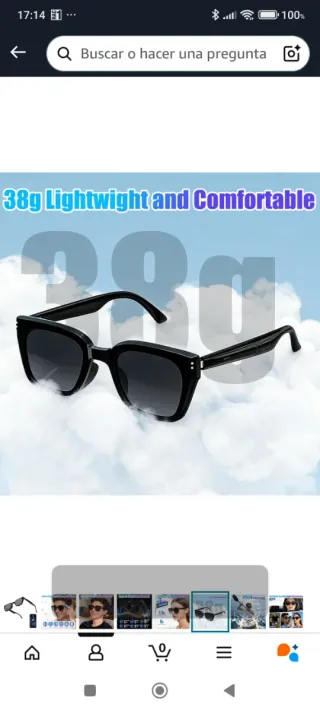 Gafas Inteligentes Bluetooth con IA NUEVAS