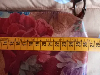 Bolso de hombro estampado floral