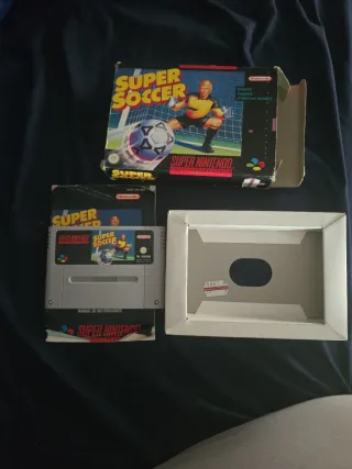 Super Nintendo Super Soccer PAL