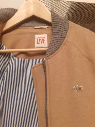 Gabardina Lacoste Live Talla S