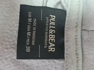 Sudadera con capucha gris talla M