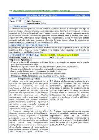 PROGRAMACION EDUCACION FISICA 3º ESO (AND)