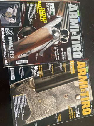 Tre riviste Armi e tiro