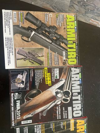 Tre riviste Armi e tiro