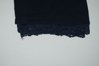 Calças Azuis Renda Clássicas T38