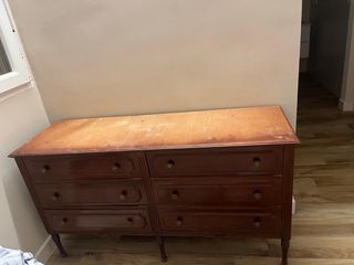 Cómoda vintage madera para restaurar