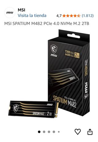 PlayStation 5 + disco M.2 MSI 2TB