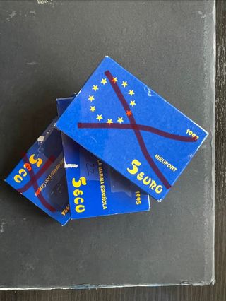 5 ECU  1995. Onza Troy plata pura