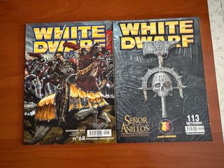 REVISTAS WHITE DWARF  .WARHAMMER.