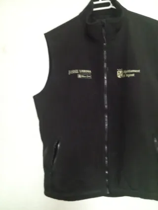 Chaleco cortavientos Labora Negro