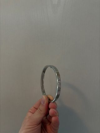 Pulsera Cartier Love Plata