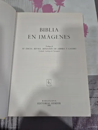 Biblia en Imagenes Nuevo y Antiguo Testamento