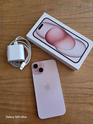 iPhone 15 Rosa