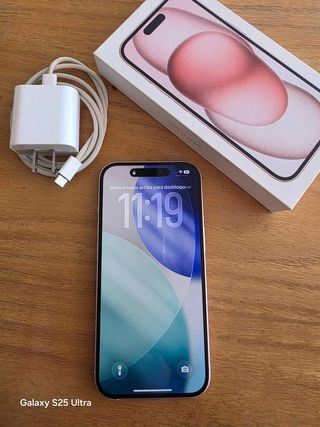 iPhone 15 Rosa