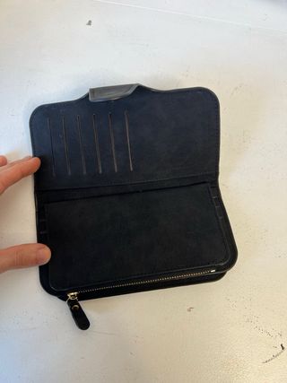 Monedero de mujer negro billetera