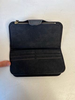 Monedero de mujer negro billetera