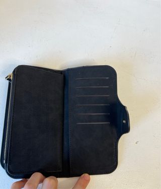 Monedero de mujer negro billetera