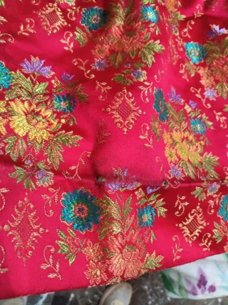 Traje fallera niña + retal zapatos