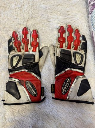 Traje de moto deportivo cuero