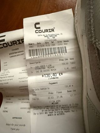 Nike Air Force 1 '07 LV8 Talla 42