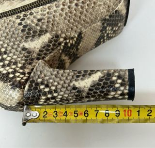 Botines Zara Piel Estampado Serpiente Talla 39