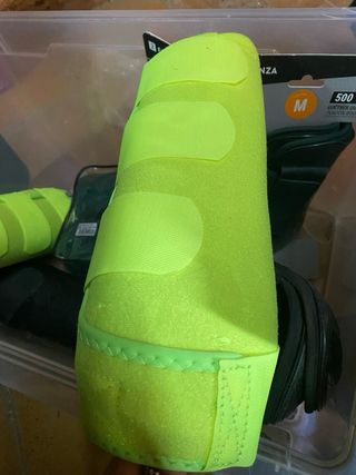 Protectores verde fluorescente