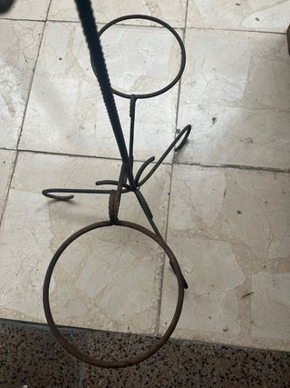 Soporte Hierro Forjado para Macetas Jardin plantas