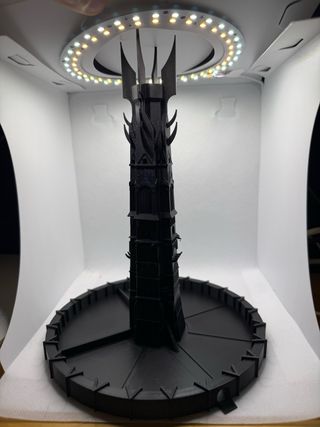 torre lanza dados Isengard El Señor de los anillos