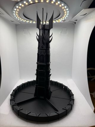 torre lanza dados Isengard El Señor de los anillos