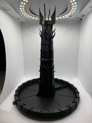 torre lanza dados Isengard El Señor de los anillos