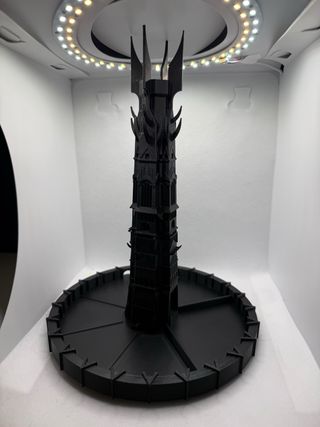 torre lanza dados Isengard El Señor de los anillos