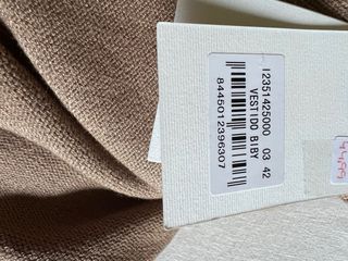 Vestido de punto Simorra marrón