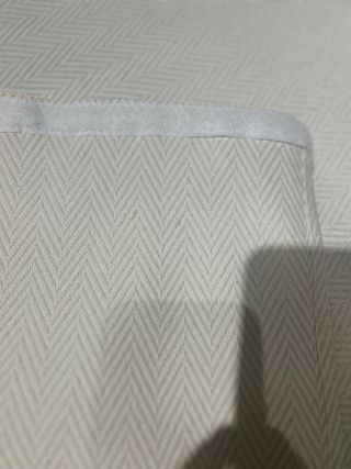 Pannello giapponese beige e bianco con motivo spiga