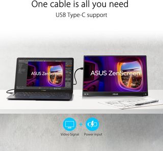 Monitor Portátil ASUS ZenScreen MB16AHV