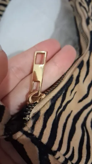 Bolso estampado cebra