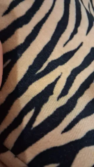 Bolso estampado cebra